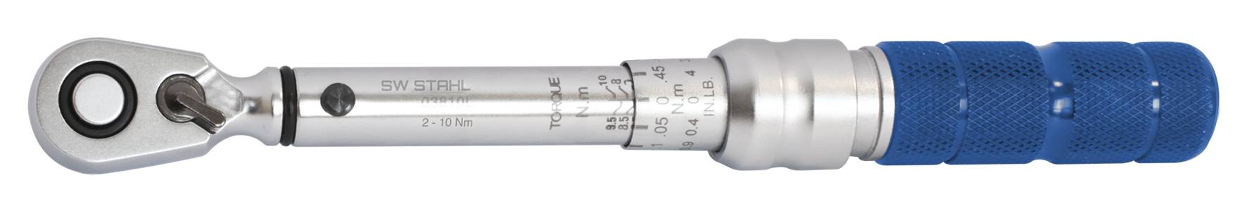 SW-Stahl 03810L Drehmomentschlüssel 1/4 Zoll 2-10 Nm I Antrieb Vierkant 1/4" Drehmomentschlüssel Auto 1/2 I Drehmomentsc-0