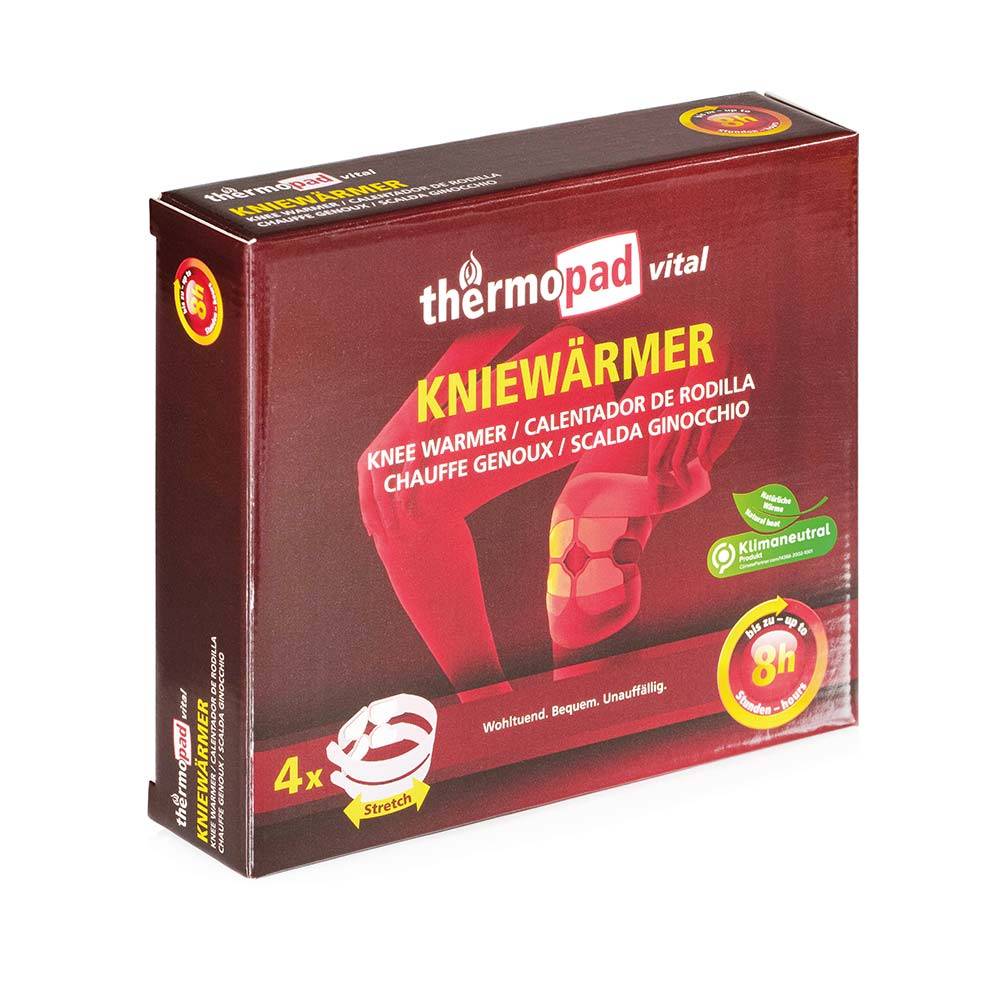 Thermopad 10x 4er-Pack für bis zu 8 Stunden Wärme am Knie I Stretchbänder + Klettverschluss-1