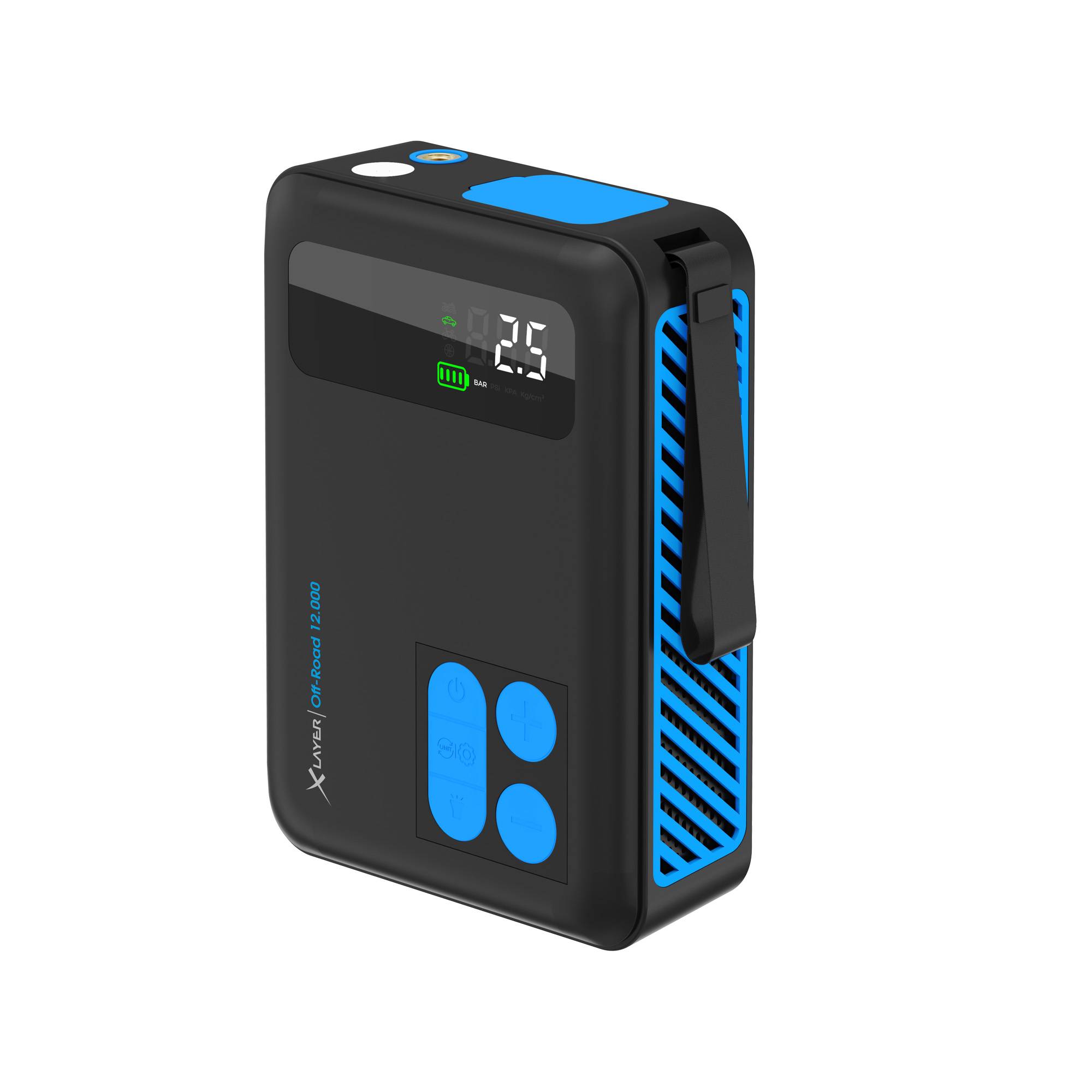 XLayer Notstarthilfe-Powerbank Off-Road 12.000 mAh mit Kompressor-2