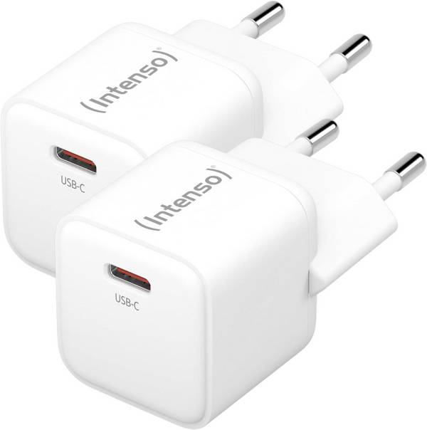 Intenso Power Adapter W30C GaN Duopack - PC-/Server Netzteil - 30.000 W