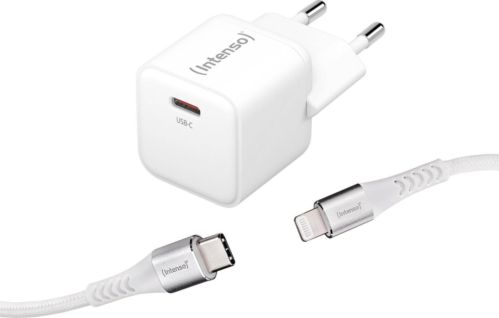 Intenso Power Adapter 30W mit USB-C zu Lightning-Kabel 7803052-0