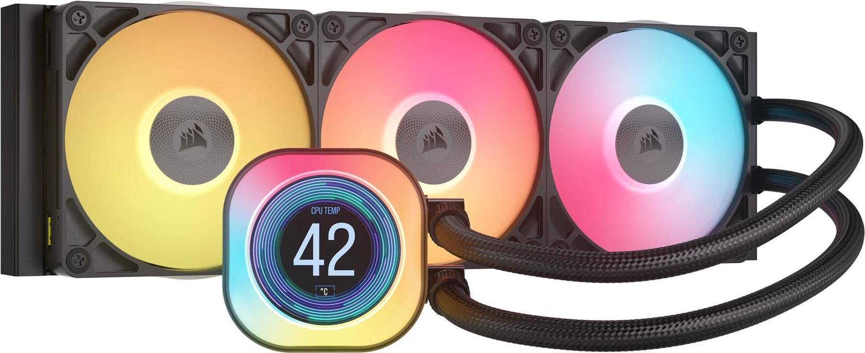 CORSAIR WAK iCUE LINK TITAN 360 RX LCD AIO 360mm