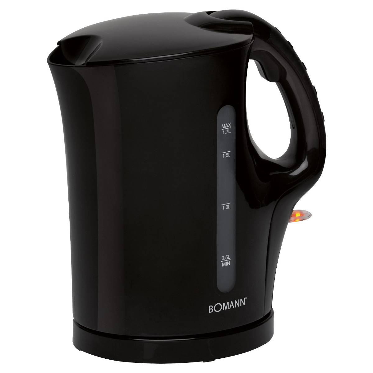 Bomann Wasserkocher WK 6079 CB schwarz-0
