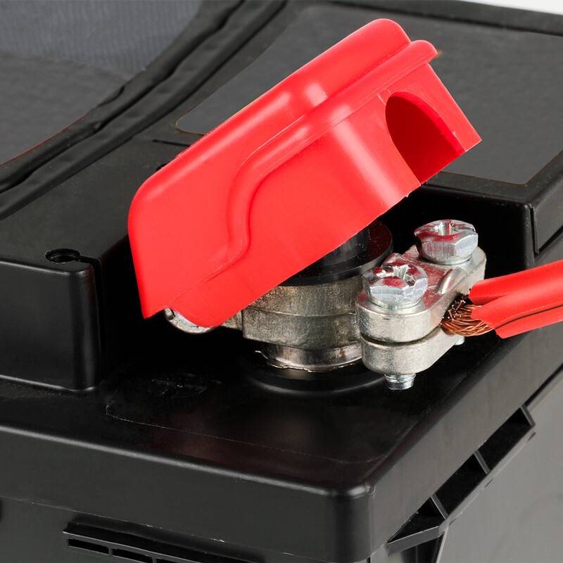 HEYNER® Batterieklemmen Set QuickClip Pos / Neg für Ihre Fahrzeugbatterie Schnellverschluss für Pluspol und Minuspol,-2