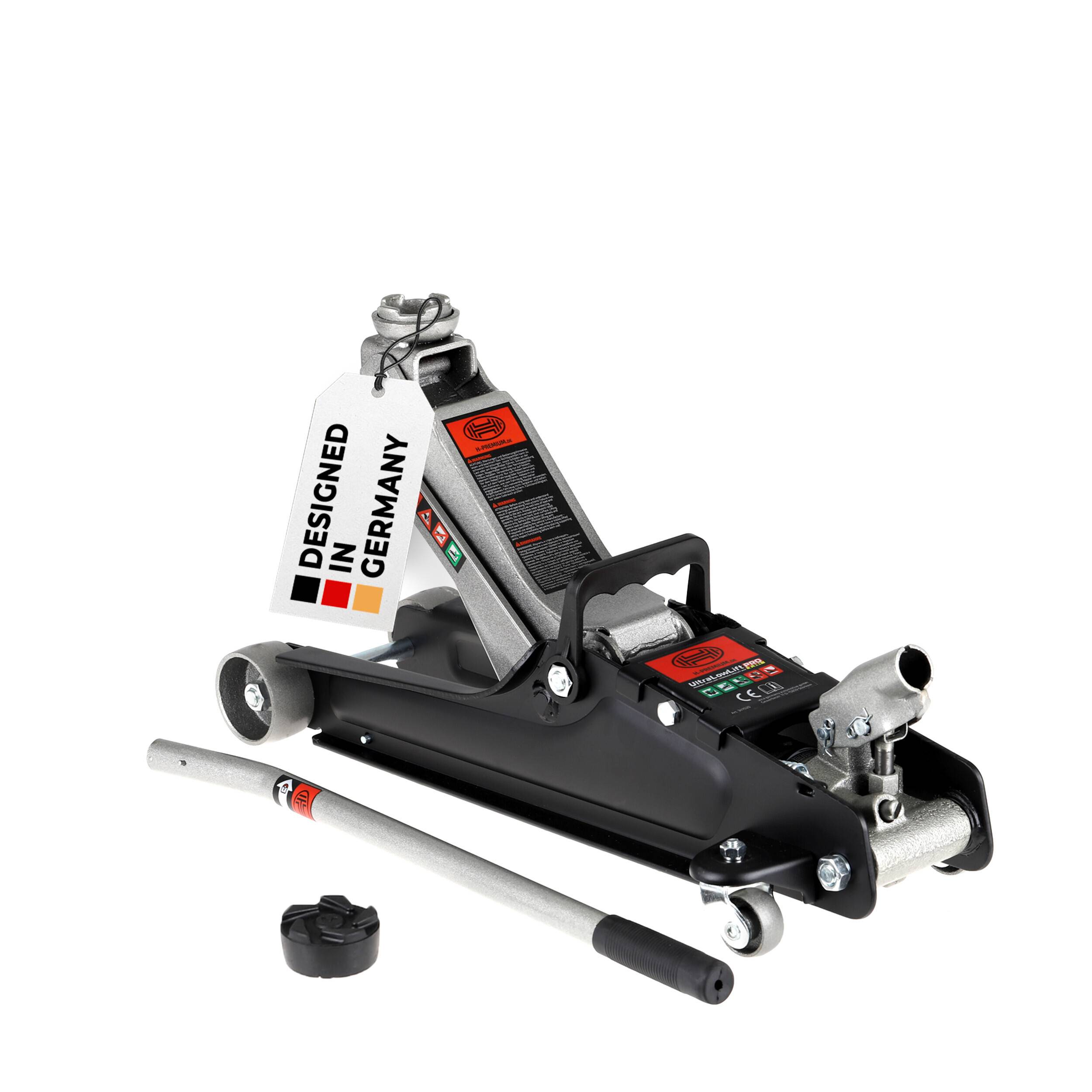 HEYNER® Hydraulik-Rangierwagenheber 2,25 t, extra flach robuste Qualität, leichte Handhabung,-0
