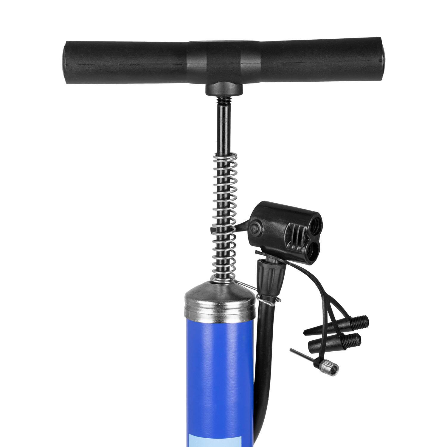 alca® Luftpumpe für Fahrrad 5,6 bar, mit Adaptern für Schlauchventile-2