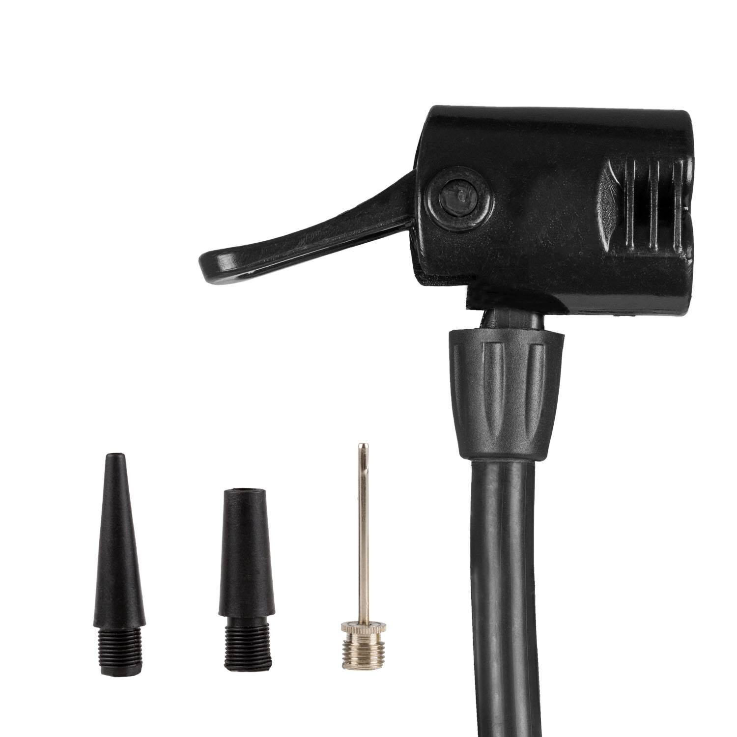 alca® Luftpumpe für Fahrrad 5,6 bar, mit Adaptern für Schlauchventile-3