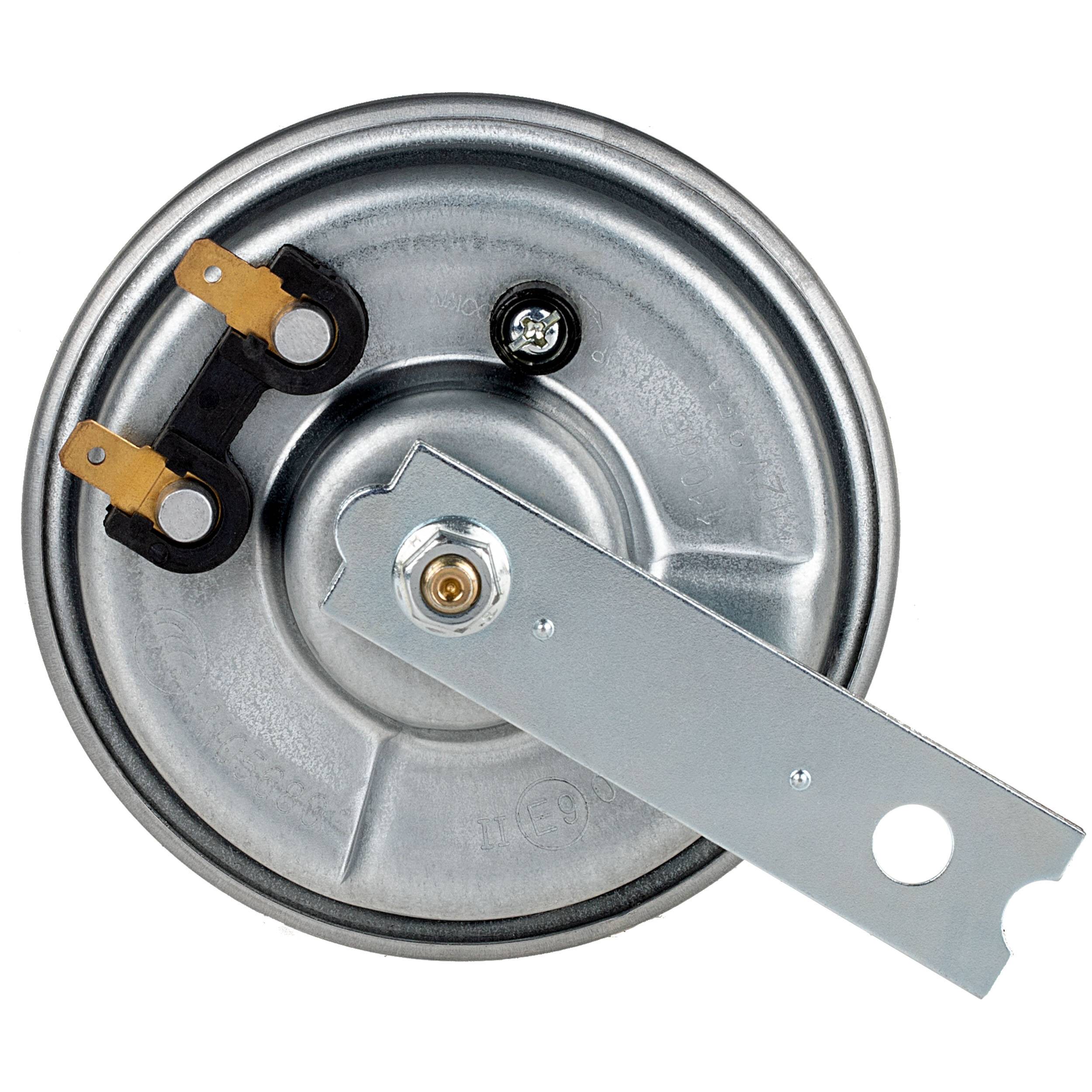 alca® Hupe 100mm 12V elektrisch 440Hz, 112db, silber-1