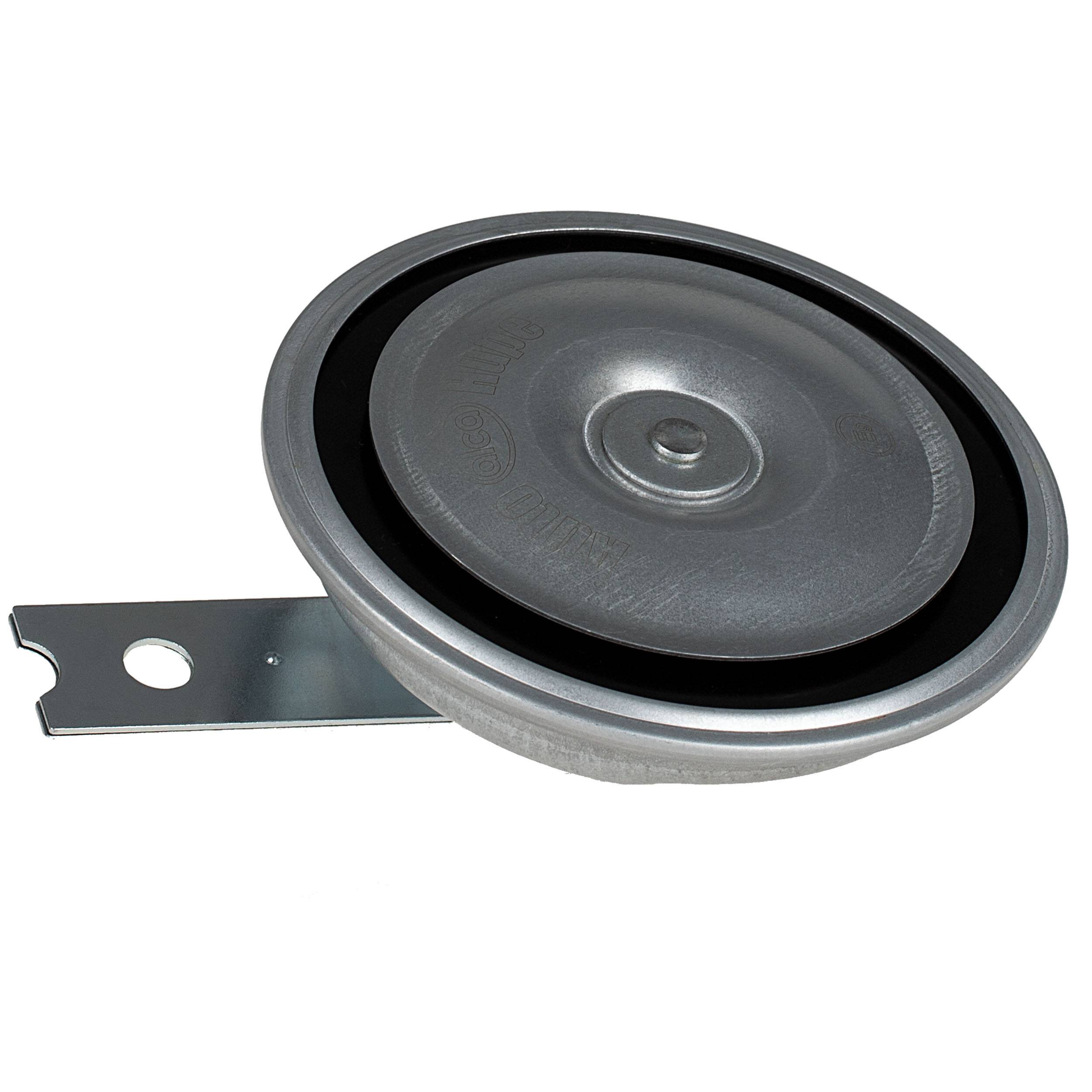 alca® Hupe 100mm 12V elektrisch 440Hz, 112db, silber-2