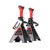HEYNER® Unterstellbock 2er Set mit Gummiauflage, Hubhöhe 270-420 mm verstärkter Stützbock mit 2 t Traglast,