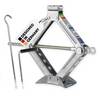 alca® Scherenwagenheber 1,5 t, Hubhöhe 104-380 mm, TÜV-Zertifiziert drehbarer Sattel, höhenverstellbar, mit