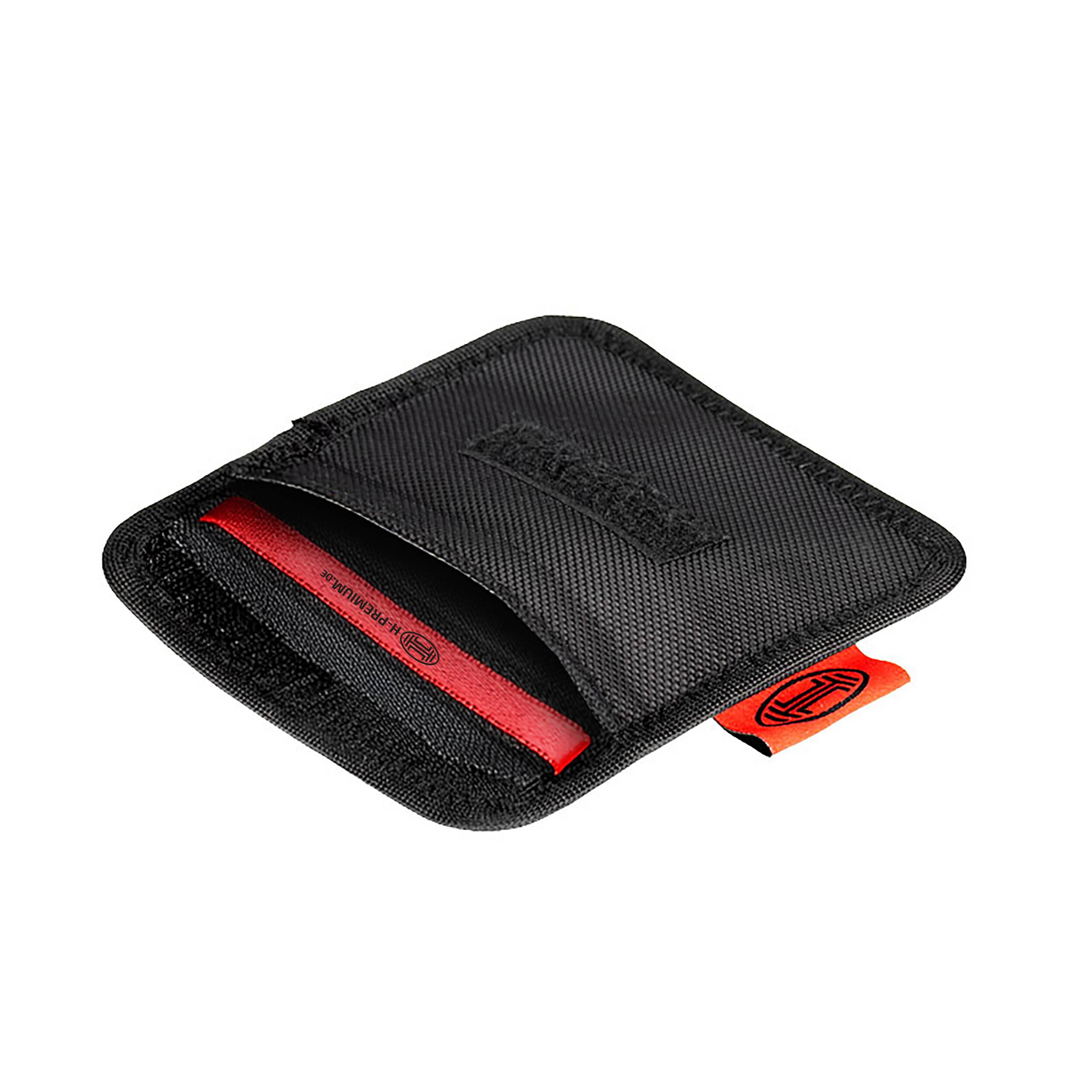 HEYNER® Schlüsseltasche mit RFID Schutz aus Oxford-Gewebe für Autoreisen Integrierter Signalblocker, Keyless-Go-0