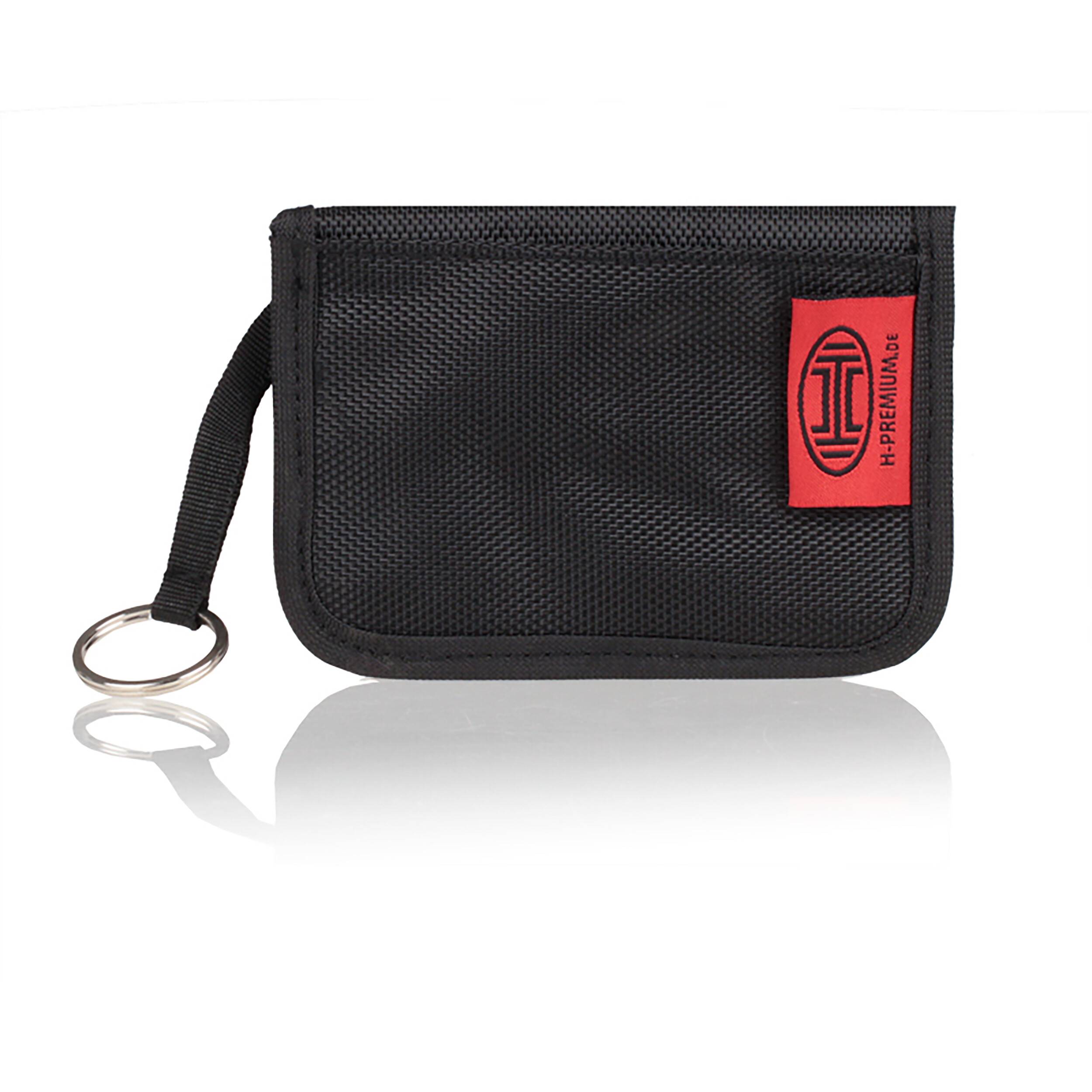 HEYNER® Schlüsseltasche mit RFID Schutz aus Oxford-Gewebe für Autoreisen Integrierter Signalblocker, Keyless-Go-3