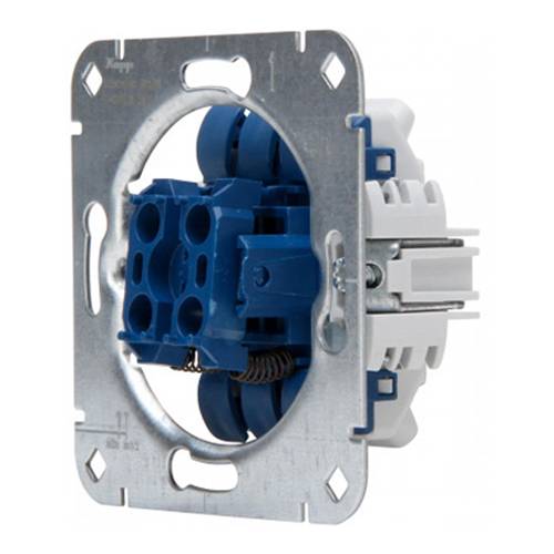 KOPP 508500008 - Unterputz Jalousieschalter-Sockel (ohne Abdeckung | 250V | 10A | IP20) - aluminium-2