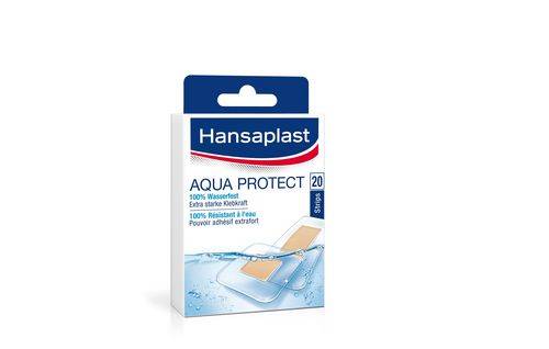 Hansaplast 76533-00000, 20 Stück(e), Rechteckig, Transparent, Clean the wound and gently wipe away any foreign objects s-0