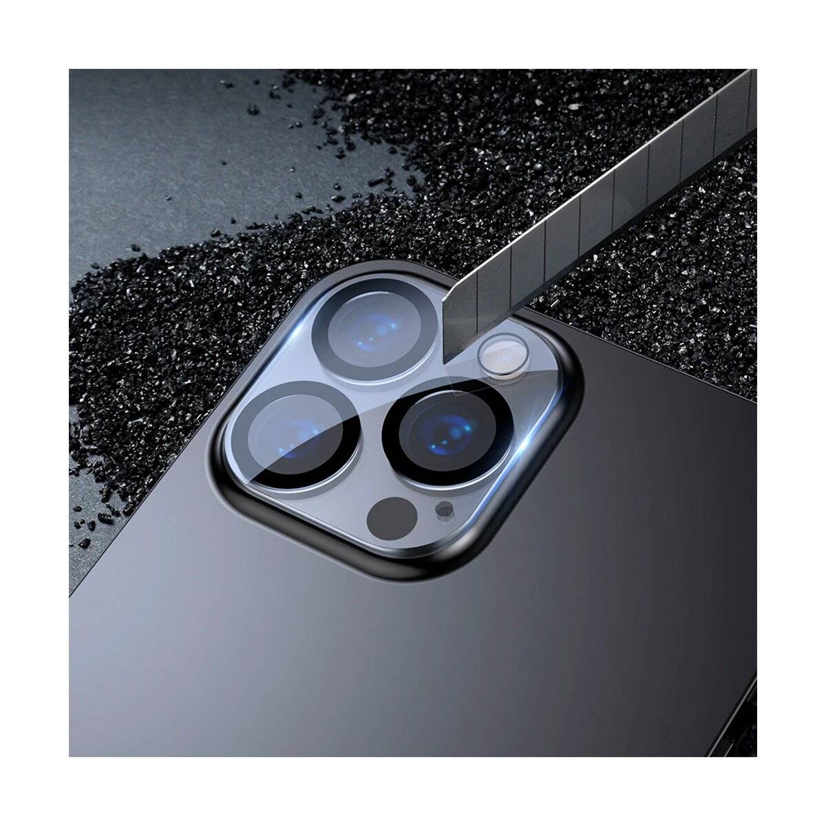 Lens Shield Glas Kameraglas kompatibel mit iPhone 16 Plus Transparent SilkPrint-1