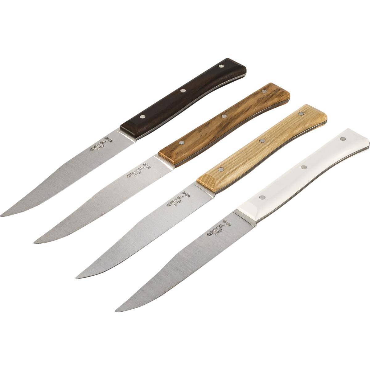 Opinel Tischmesserset Facette 4-teilig Mix-1