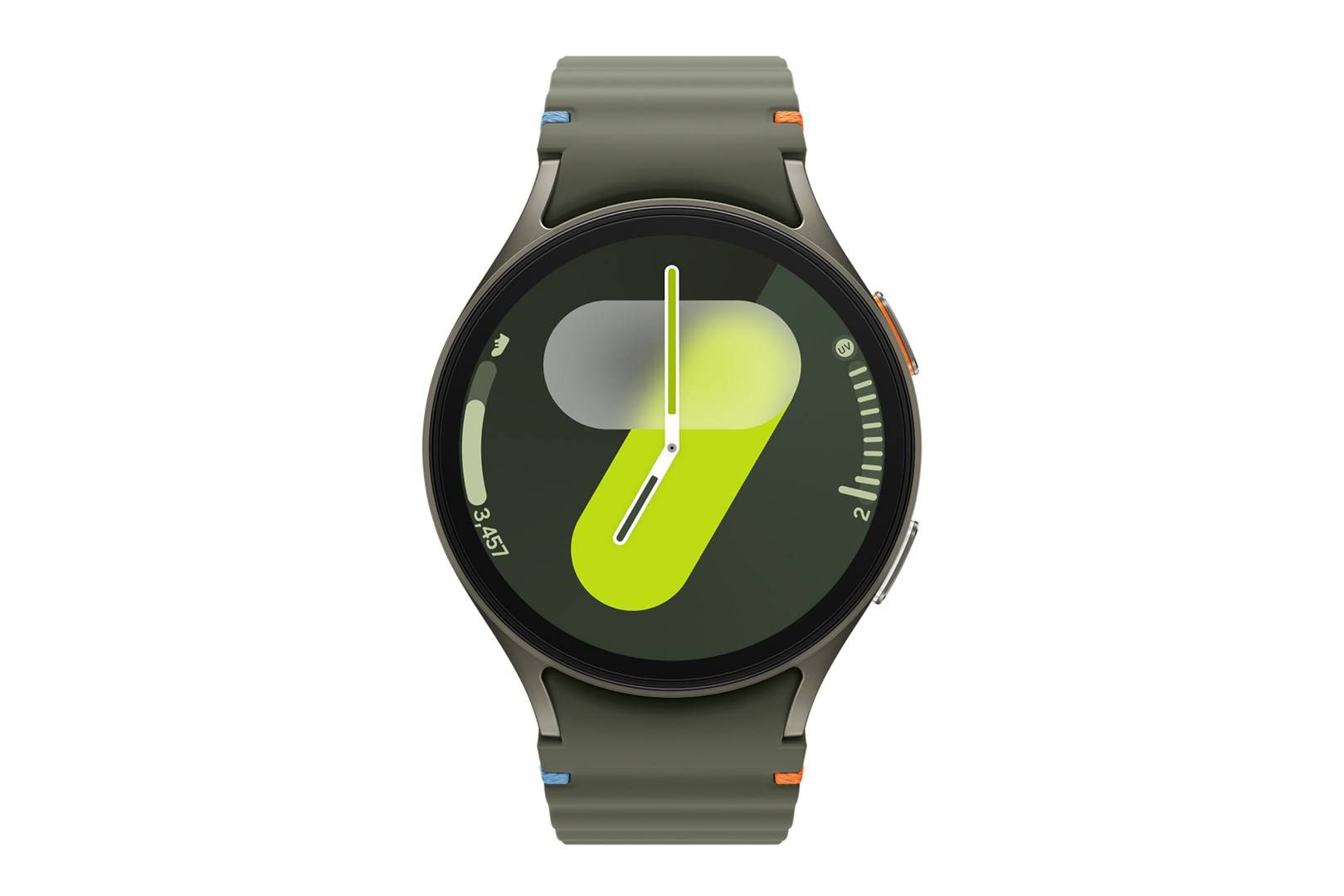 Galaxy Watch7 - 44 mm - intelligente Uhr mit Sportband - Gummi - Bandgröße: M/L-1