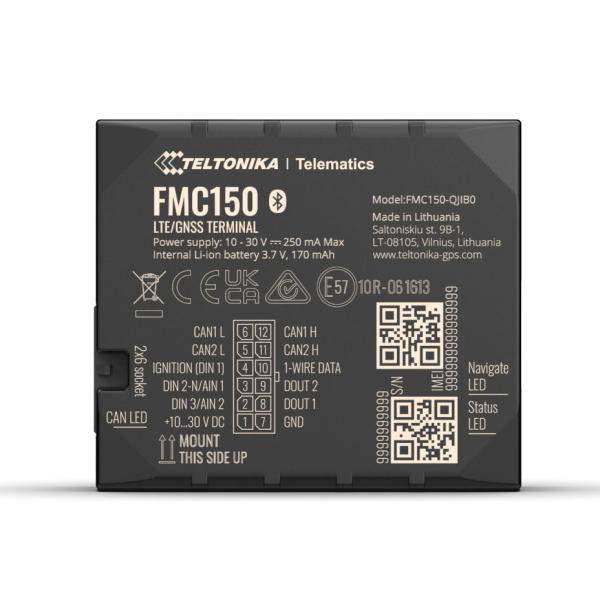 Teltonika FMC150 fortschrittlicher 4G LTE Cat 1 GPS-Tracker mit integriertem CAN-Datenprozessor-1