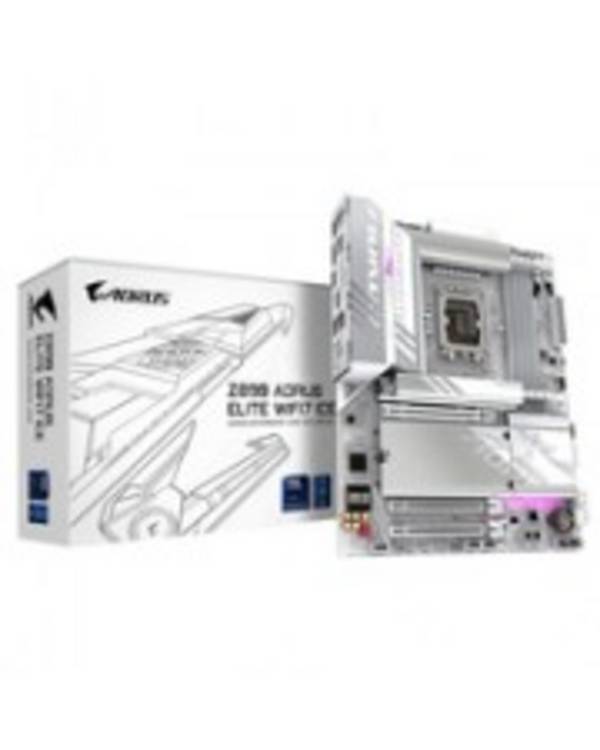GIGABYTE MB Sc LGA1851 Z890 A ELITE WF7 ICE - Intel Z890 - 4xDDR5 - 1xDP - 1xHDMI - 1xThunderbolt -