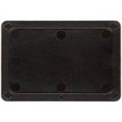 VIP-Blankoanhänger–groß • Größe: 119.38 x 81.28 mm • Farbe: Schwarz-0