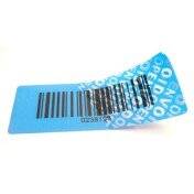 Papyrus Blue Seal - Siegel-Etikett ohne Rückstand Polyethylen Blau 78 x 30mm Aufdruck-0