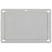 VIP-Blankoanhänger–groß • Größe: 119.38 x 81.28 mm • Farbe: Grau-0
