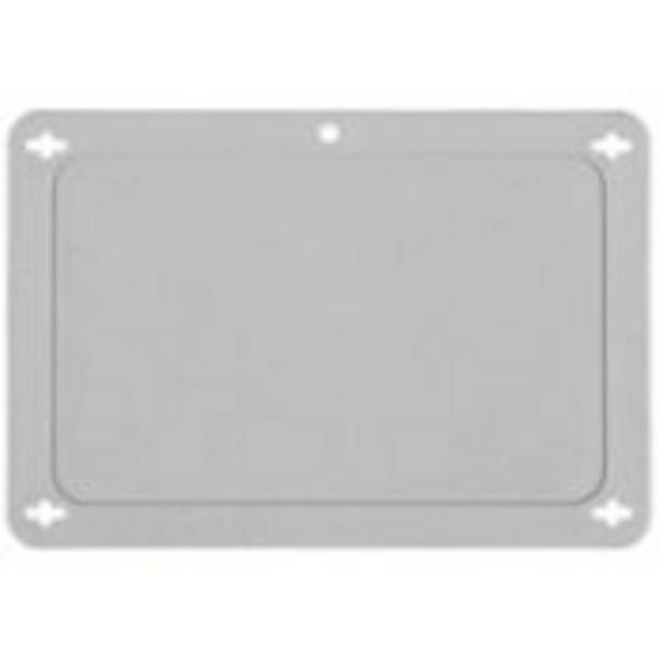 VIP-Blankoanhänger–groß • Größe: 119.38 x 81.28 mm • Farbe: Grau