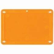 VIP-Blankoanhänger–groß • Größe: 119.38 x 81.28 mm • Farbe: Orange-0