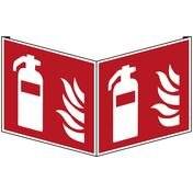 Brady ISO 7010 PIC F001; B-455; ISO 7010 Zeichen; Polyvinylchlorid (PVC); Weiß auf Rot; 20-1