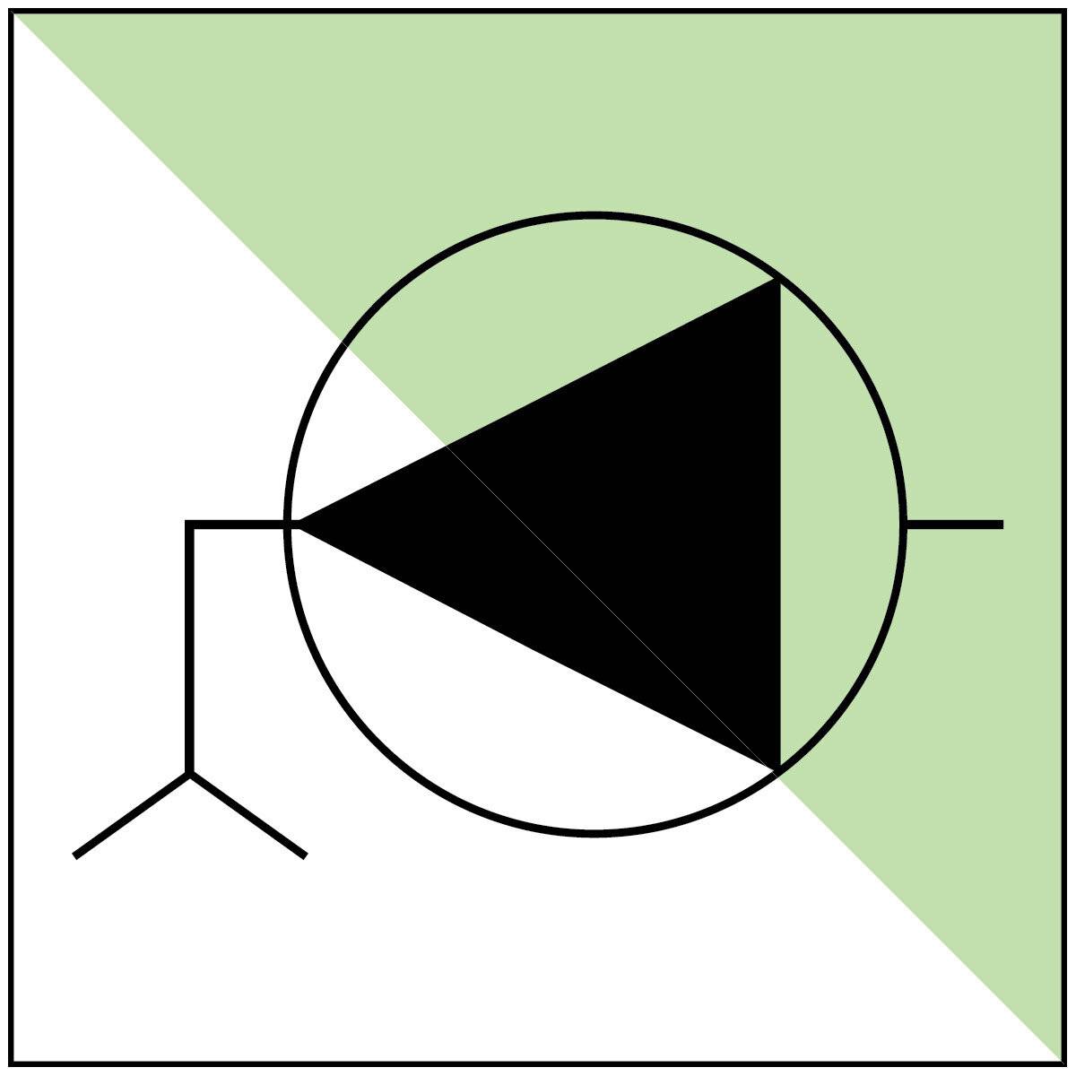 Brady IMO PIC IMO121; B-7582; Lenzpumpe - IMO; Langnachleuchtender Polyester, Klasse C; Sc-0