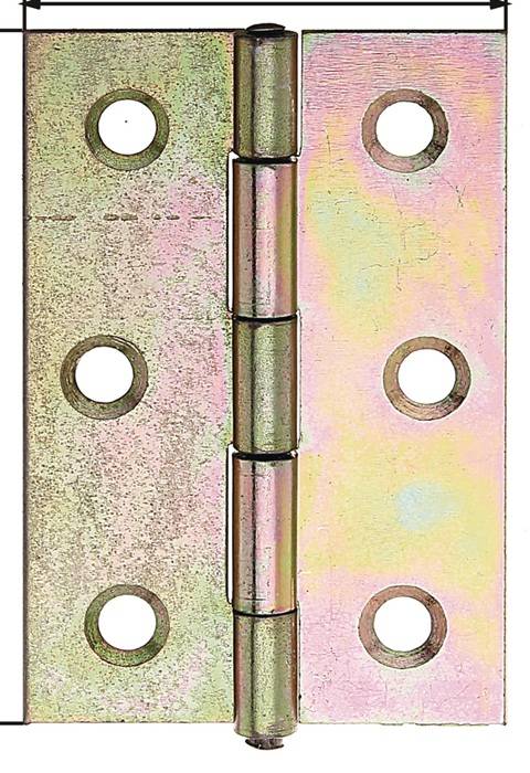 Scharnier H.63mm B.43mm S.1,25mm STA sdmverz.halbbreit GAH-0