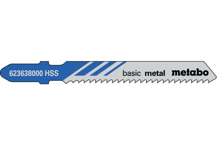 Stichsägeblätter classic Nutz-L.51mm Zahnteilung2mm HSS gefr. gewellt 5St.