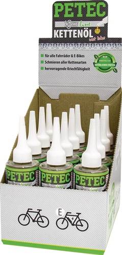 Kettenöl Wet Lube 100ml transp.Tropfflasche PETEC-1