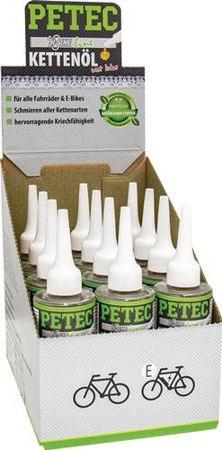 Kettenöl Wet Lube 100ml transp.Tropfflasche PETEC-4