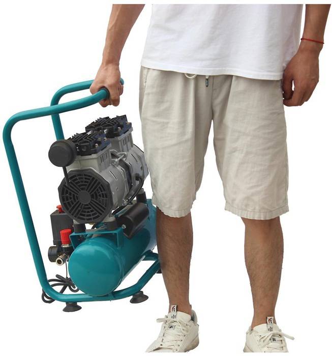 Kompressor Handy Silence 221 OF E 200l/min 8bar 1,1 kW 230 V,50 Hz 6l AIRCRAFT-3