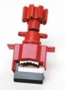 Kleine Kugelhahnabsperrung • Rot • 22.9 x 142.2 mm • Nylon-0