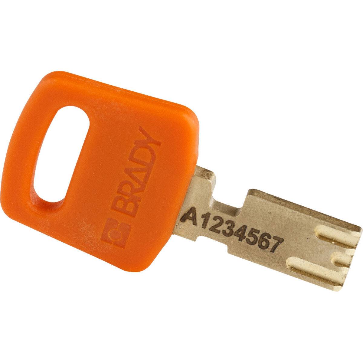 SafeKey-Vorhängeschlösser–kompakt • 1 Stück • KD • Orange • Bügelhöhe: 25 mm-2