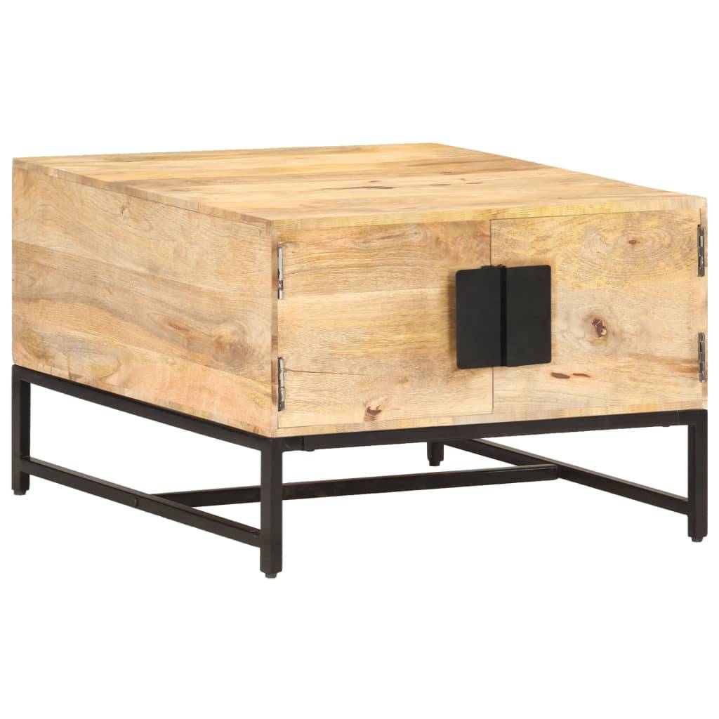 Couchtisch 67x67x45 cm Mango Massivholz-0