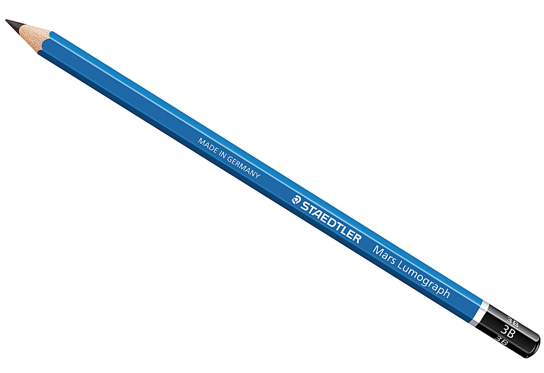 STAEDTLER Mars Lumograph - Bleistift - 3B - 2 mm (Packung mit 12)-2