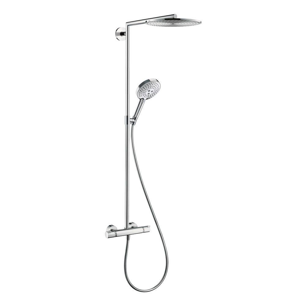 Hansgrohe Raindance S Showerpipe Duschsystem 300mm, 1jet, 16l/min, Thermostat, Chrom-0