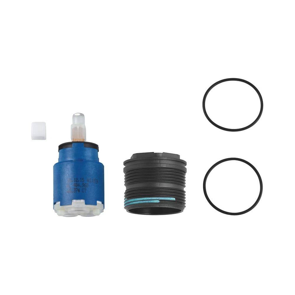 Grohe Kartusche 35mm, mit keramischem Dichtsystem, Temperaturbegrenzer, variabel einstellbare Mengenbegrenzung, 46374000-0