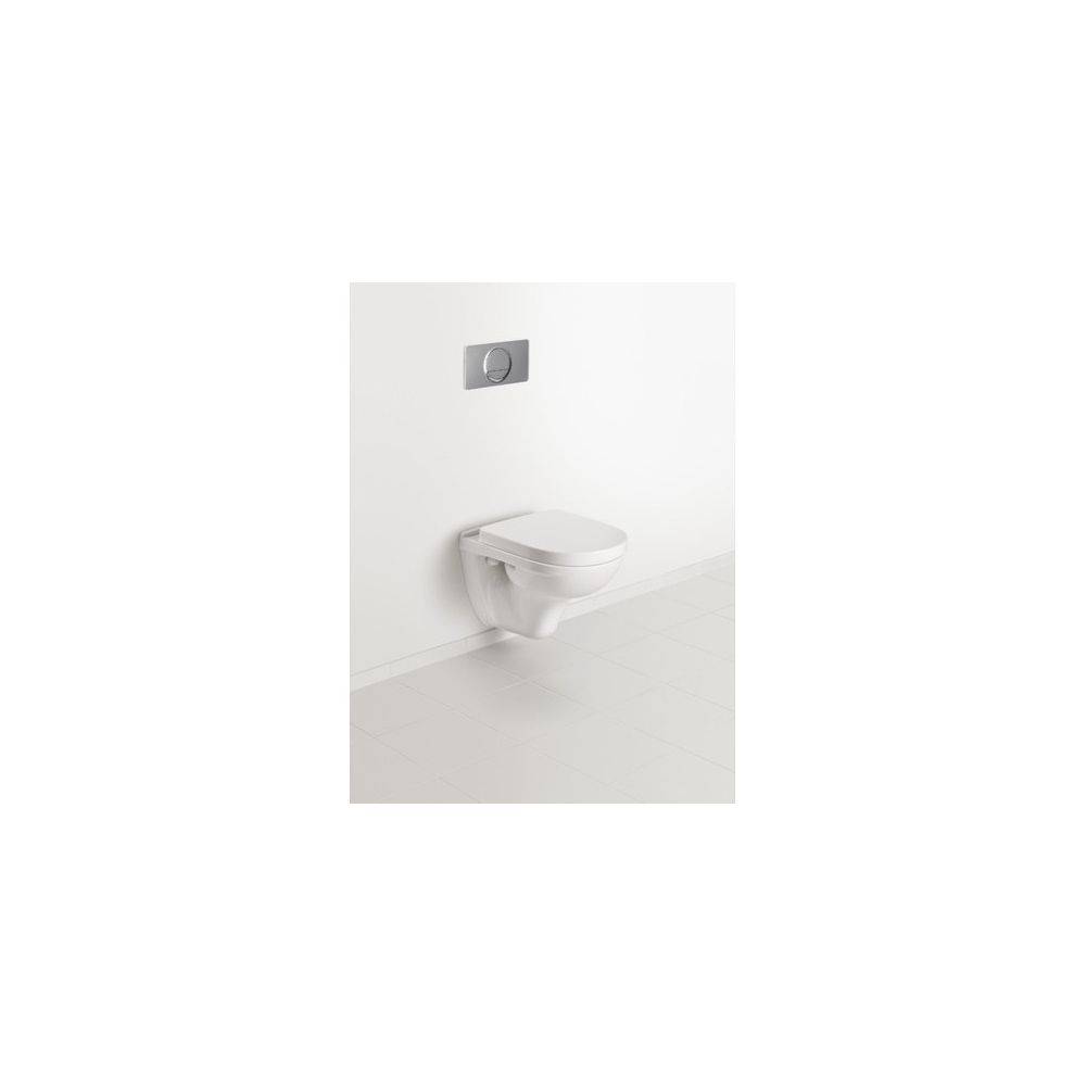 Villeroy & Boch WC-Sitz O.novo 368x445x49mm Oval SoftClosing QuickRelease Weiß Alpin-1