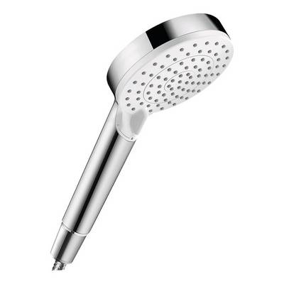 hansgrohe Crometta Handbrause 100mm Vario EcoSmart 6,7l/min, Weiß/Chrom-0