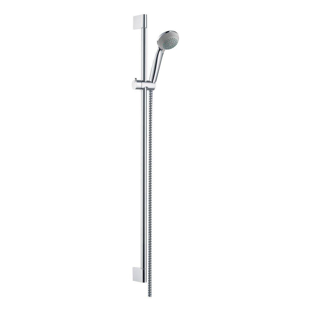 hansgrohe Crometta 85 Brauseset Mono mit Brausestange 900mm 16l/min Chrom-0