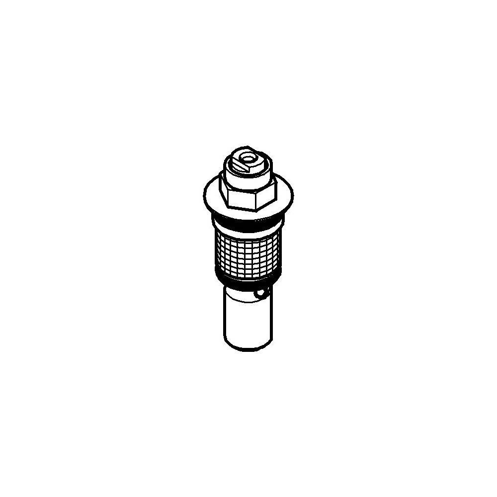 Grohe Absperrventil für Grohmix, Chrom, 0835500M-1