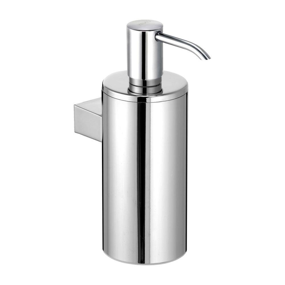 Keuco Plan Lotionspender mit Pumpe und Kunststoffeinsatz, Verchromt, 14953010100-0