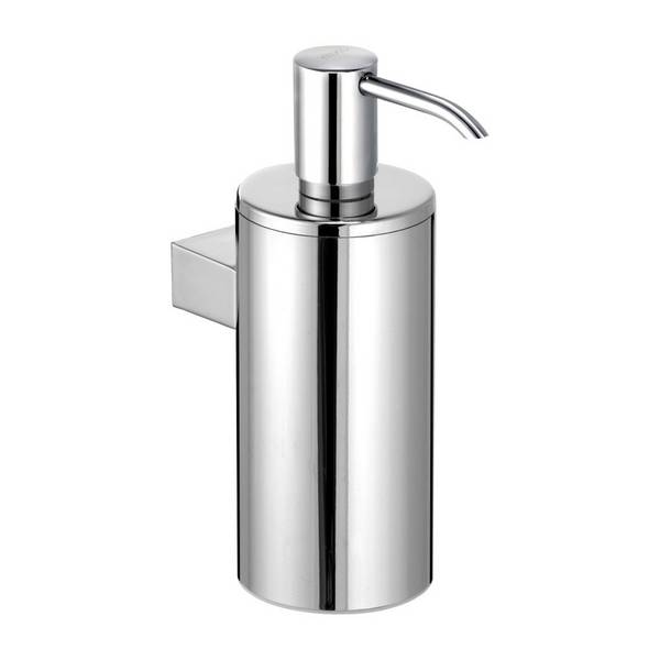 Keuco Plan Lotionspender mit Pumpe und Kunststoffeinsatz, Verchromt, 14953010100