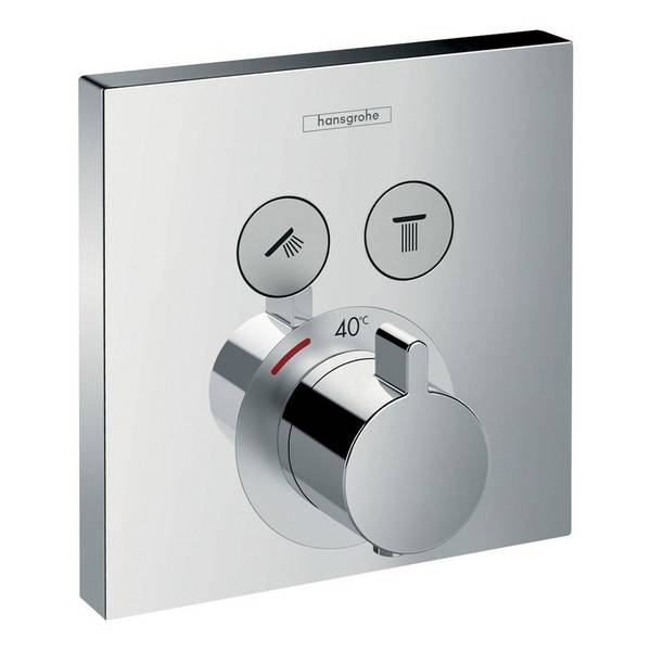hansgrohe Shower Select Thermostat Unterputz Chrom für 2 Verbraucher
