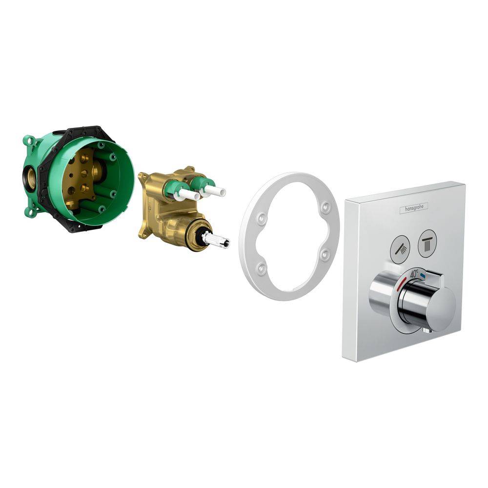 hansgrohe Shower Select Thermostat Unterputz Chrom für 2 Verbraucher-2